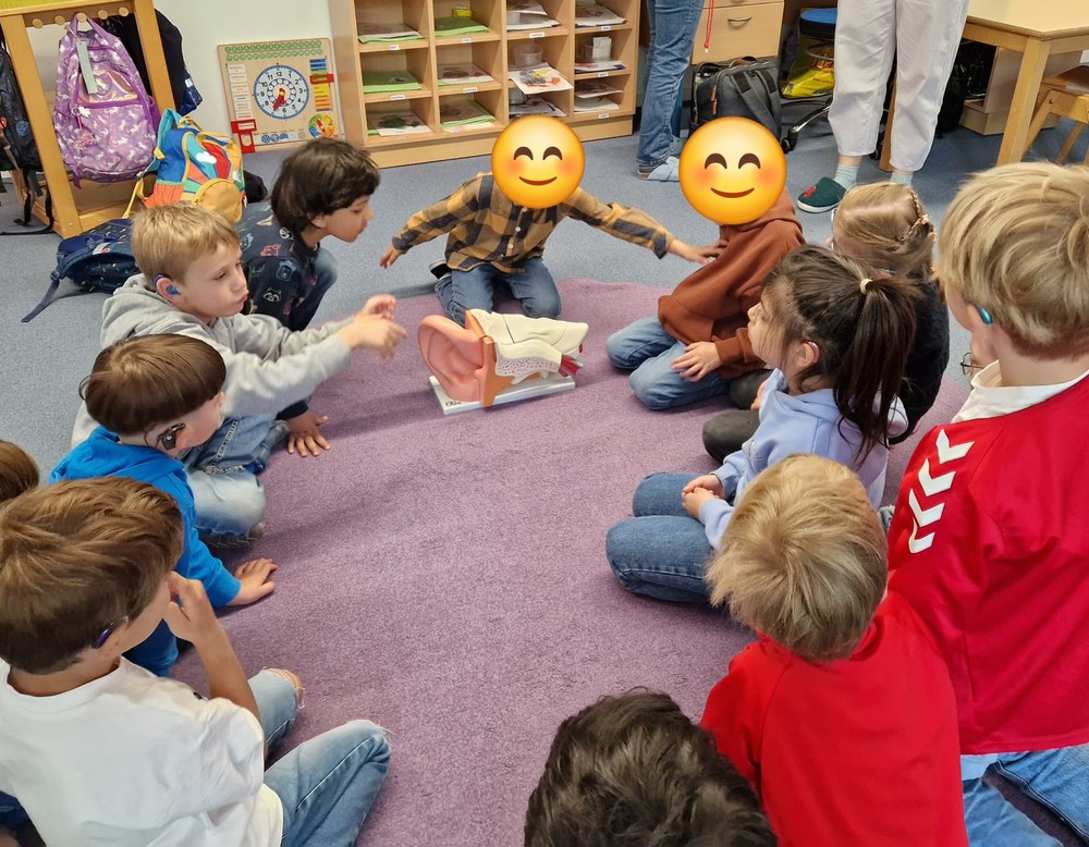 Sitzkreis der Vorschulkinder